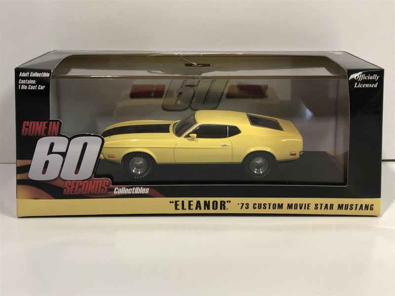 gone in sixty seconds 1973 eleanor 1:43 scale greenlight 86412