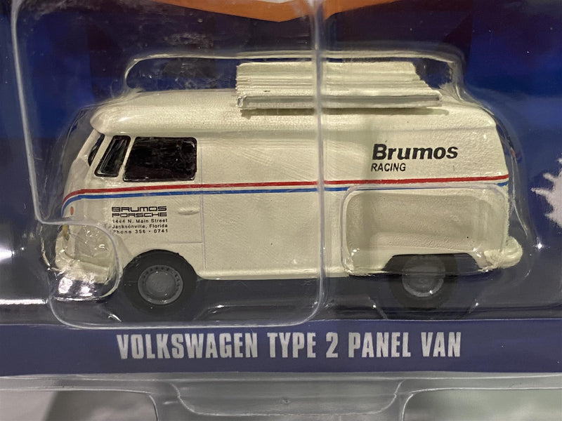 vw volkswagen t2 panel van brumos 1:64 greenlight 36030f