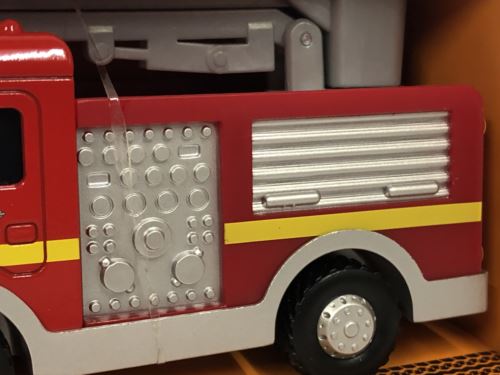 corgi chunkies ch032 fire crane truck u.k.diecast and plastic toy