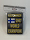 kimi raikkonen 2007 world champion f1 board signage 1:18 scale cartrix 18002