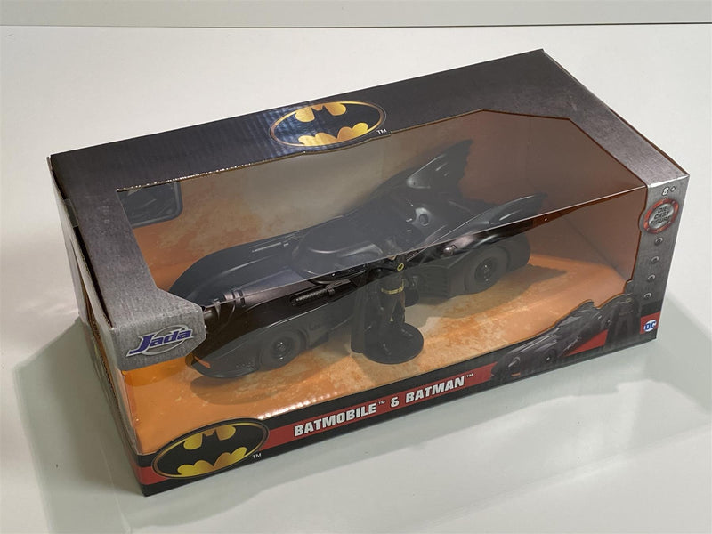 batman batmobile the movie with figure 1:24 scale jada 98260