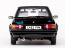 ford escort rs turbo black 1984 1:18 scale sun star 4964r