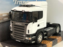 scania r470 white super haulier 1:32 scale welly 32625w new