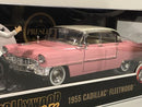 elvis presley 1955 cadillac fleetwood with figure 1:24 scale jada 31007