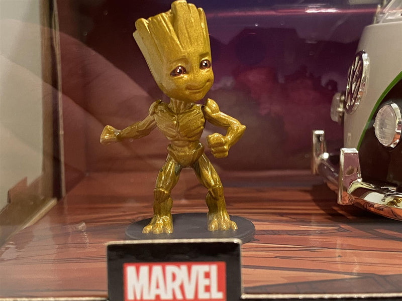 guardians of the galaxy groot and 1963 vw bus pick up 1:24 jada 31202