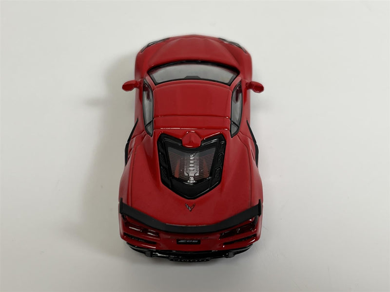 Chevrolet Corvette Z06 Torch Red RHD 1:64 Scale Mini GT MGT00477R