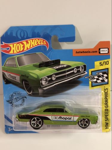 hot wheels 1968 dodge dart hw speed graphics ghc87 new