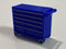 slot car trackside scenery roller tool chest large blue 1:32 scale wasp