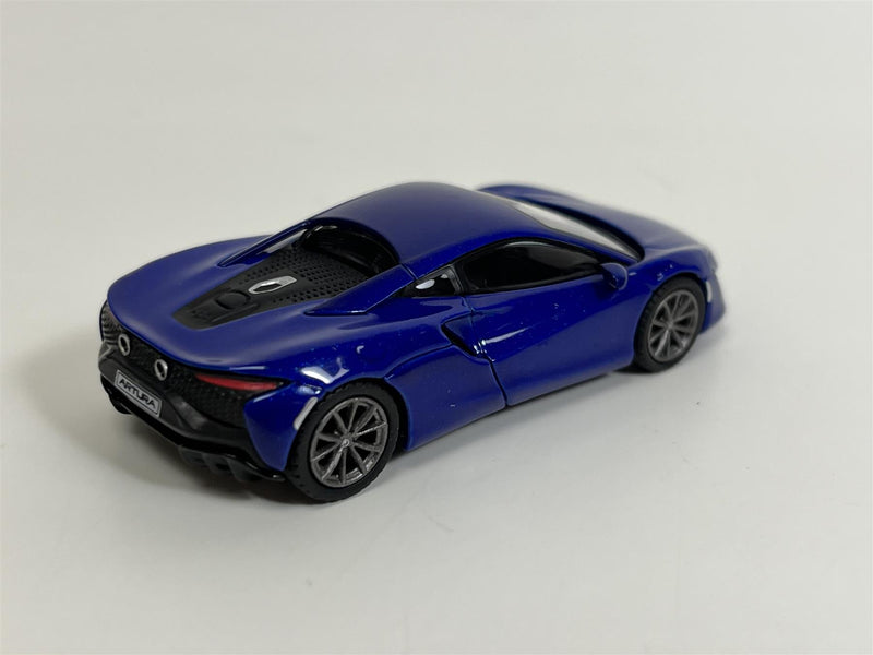 McLaren Artura Volcano Blue LHD 1:64 Scale Mini GT MGT00430L