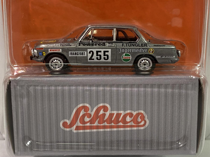 chase model bmw 2002 jagermeister 1973 rallye m carlo 1:64 schuco t64s007jag