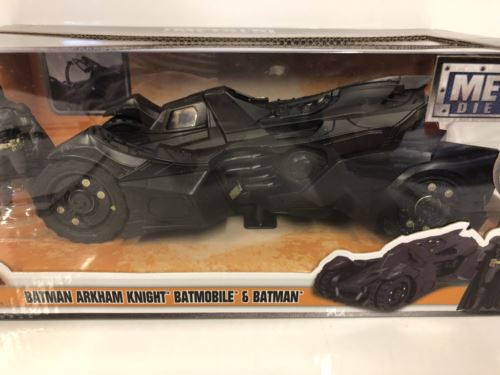 batman arkham knight batmobile and batman jada 98037 1:24 scale