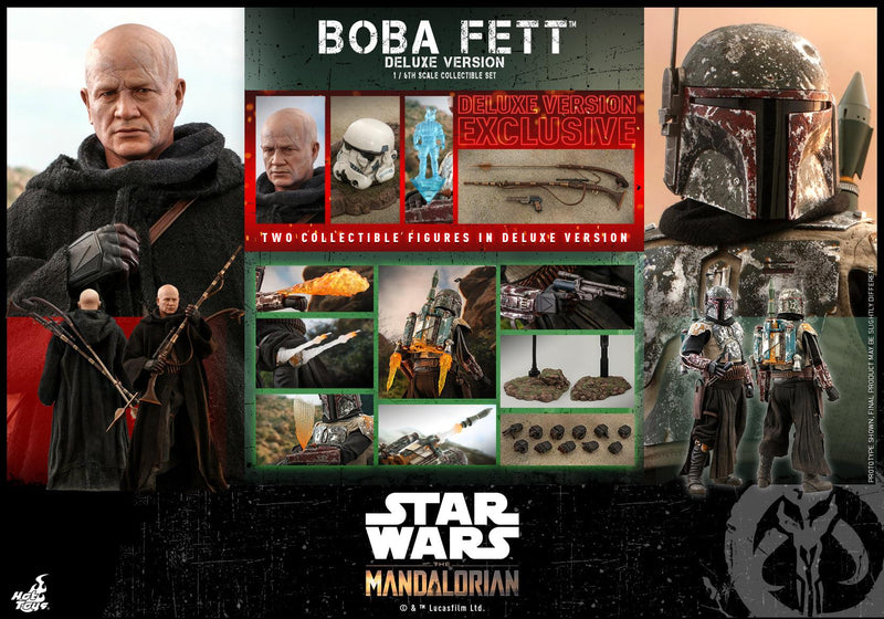 The Mandalorian and Boba Fett Deluxe Edition 1:6 Scale Hot Toys 907747