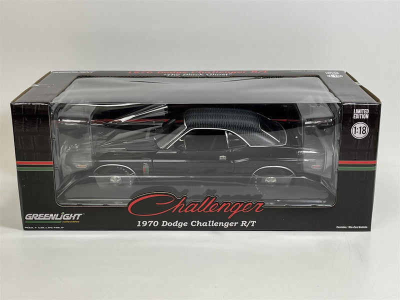 Dodge Challenger R/T The Black Ghost 1970 1:18 Scale Greenlight 13614