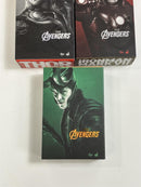 Avengers 10 Assorted Hot Toys Art Magnet Packs 10 Per Box 6-7cm