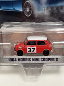 1964 Morris Mini Cooper S Hot Hatches Series 2 1:64 Scale Greenlight 63020A