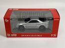 Nissan GT R34 V Spec II RHD Silver 1:36 Scale Tayumo 36115212