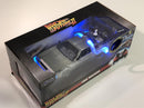 back to the future part ii delorean hover mode and lights 1:24 scale jada 31468