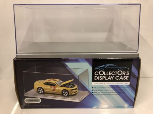 display case 1:24 scale silver base stackable triple 9 t9-2499075 new