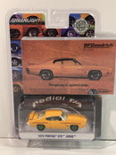 rare 1970 pontiac gto judge bfgoodrich orange 1:64 greenlight 30138