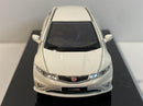 honda civic type r champion white fn2 euro 1:64 scale paragon 65329r