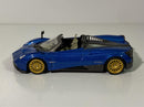 pagani huayra roadster blue francia rhd 1:64 minigt mgt00038r