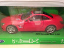 mercedes sl 500 (r231) red 2012  1:24 scale welly 24041r new