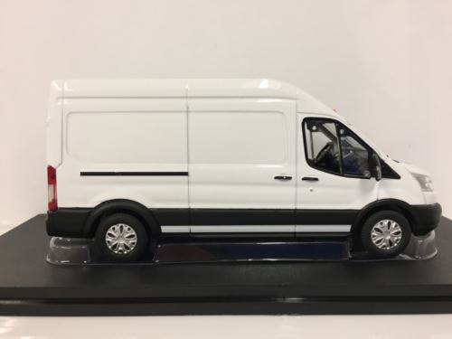 ford transit high roof 2017 white 1:43 scale greenlight 86083