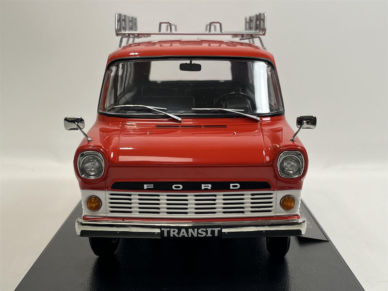 Ford Transit 1965 Red with Roof Rack 1:18 Scale KK Scale 180465
