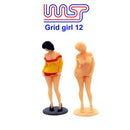 grid girl pit girls track side scenery pit lane unpainted figure gg12