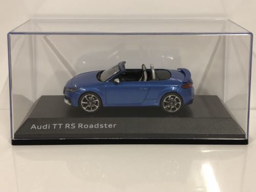 audi tt rs roadster 2016 blue 1:43 scale i scale 5011610532