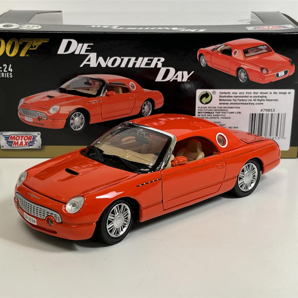 James Bond Collection 2002 Ford Thunderbird Diecast Model Ford - Main Image