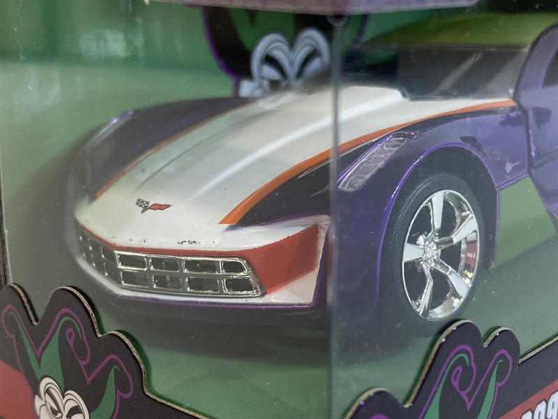 the joker 2009 chevy corvette stingray 1:32 scale jada 2016