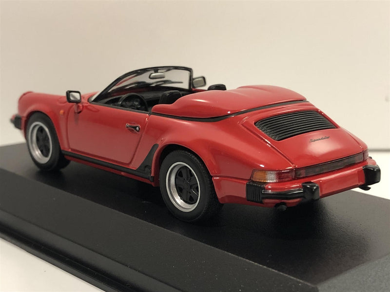 maxichamps 940066130 porsche 911 speedster 1988 red 1:43 scale