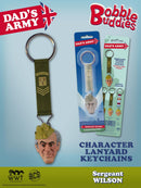 dads army sergeant wilson lanyard keychain gift edition bcda0012