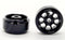 staffs slot cars minilite style black alloy wheels 15.8 x 8.5mm x 2 staffs 94