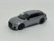 Audi RS 6 Avant Carbon Black Edition Florett Silver LHD 1:64 Mini GT MGT00372L