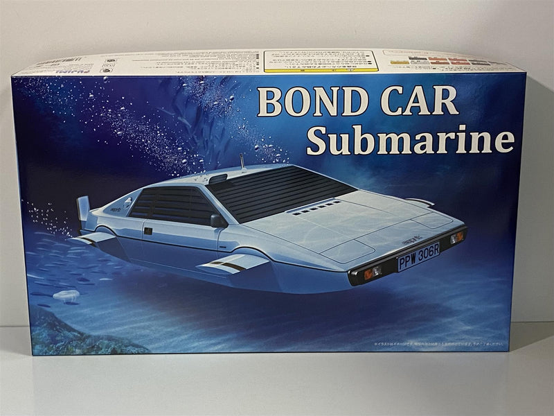 james bond 007 lotus submarine car 1:24 scale model kit fujimi 091921