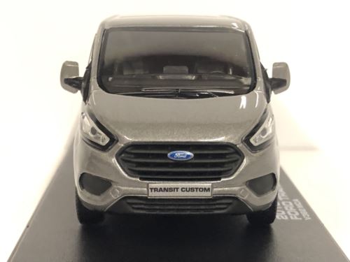 2018 ford transit custom v362 mca magnetic grey 1:43 scale greenlight 51274