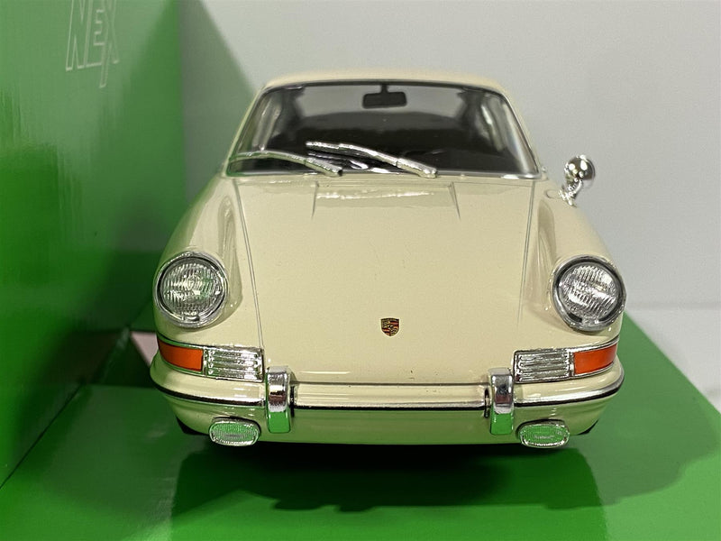 porsche 911 cream 1:24 scale welly 24087w