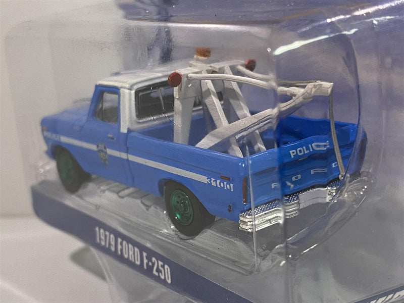 chase model 1979 ford f-250 nypd 1:64 scale greenlight 30224
