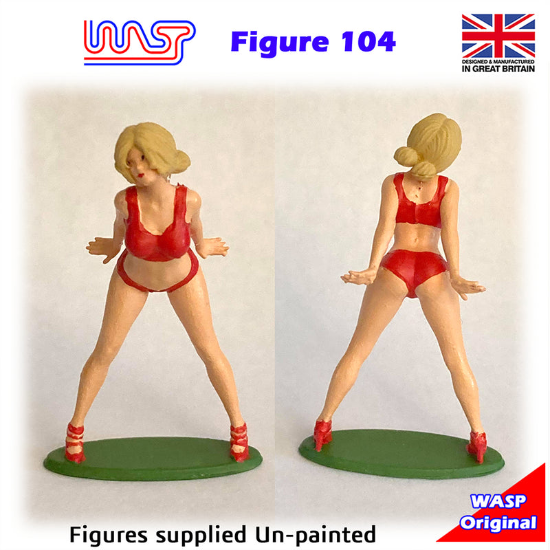 trackside figure scenery display no 104 new 1:32 scale wasp