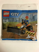 lego city tractor and worker 30353 new sealed polybag