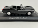 Peugeot 404 Cabriolet 1962 Black 1:43 Scale Maxichamps 940112931
