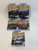 hot wheels luxury sedans 5 car set 1:64 scale hfw37 979u