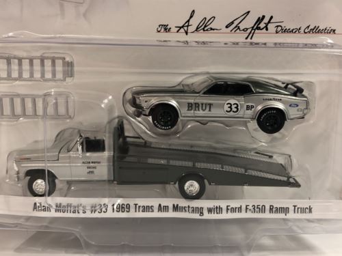 allan moffat brut trans am mustang ford f-350 1:64 scale acme 51271