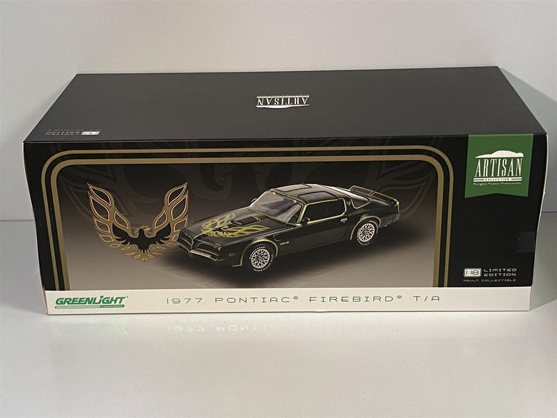 1977 pontiac firebird t/a smokey and the bandit 1:18 greenlight 19098