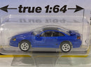 1991 dodge stealth r/t twin turbo mystic blue 1:64 auto world aw64282b