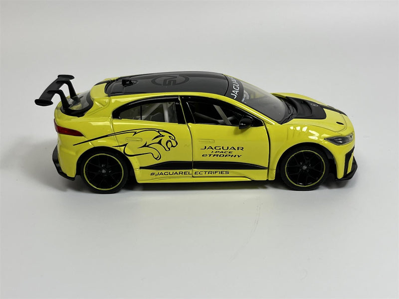 Jaguar I Pace E Trophy LHD Yellow 1:36 Tayumo 36100023