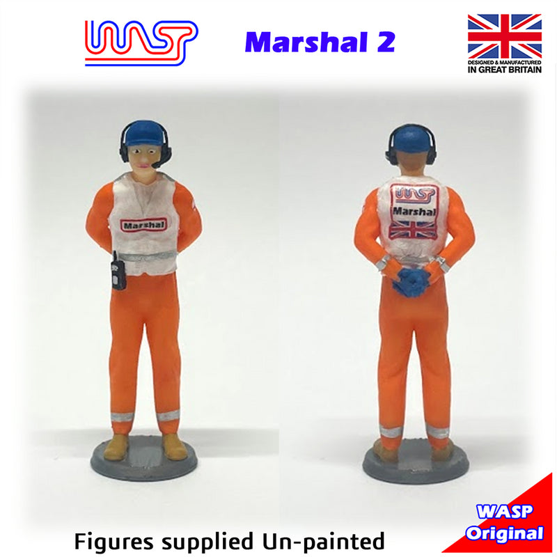 trackside figure scenery display marshal no 2  new 1:32 scale wasp