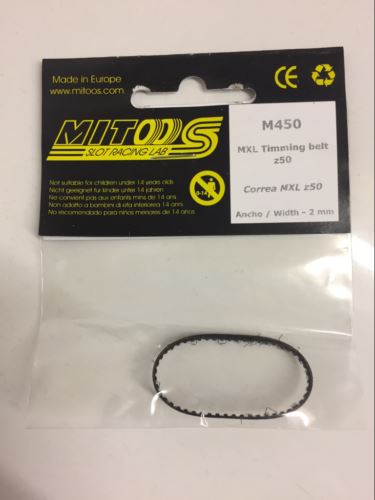 mitoos m450 mxl timing belt z50 tooth width 2mm new